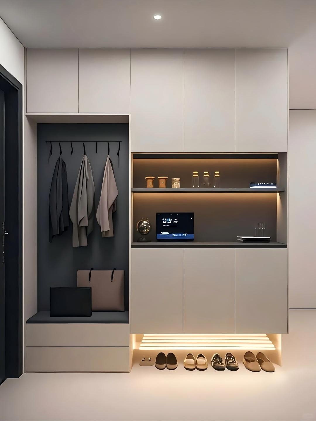 Entryway cabinet series